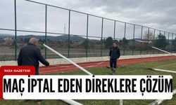 Maçın iptali sebep olan o direkler değişti…