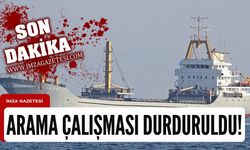 Kafkametler mürettebatının arama çalışması durduruldu!