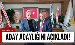 İsmail Ömer Çamur, AK Parti'den Belediye Başkanı Aday Adaylığını açıkladı!