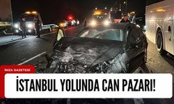 İstanbul yolunda meydana gelen kazada can pazarı! Ölü ve Yaralılar var...