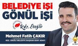 Mehmet Fatih Çakır, "Başkanlığa değil, Hizmete adayım"...