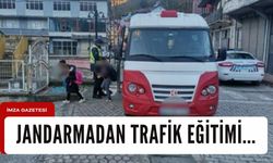 Zonguldak İl Jandarma Komutanlığı'ndan trafik eğitimi...