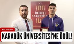Karabük Üniversitesi'ne mansiyon ödülü!