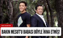 Mustafa Özil oğlunu böyle ikna etmiş!