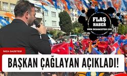 Başkan Çağlayan açıkladı! Aday adaylığı süreci başladı...