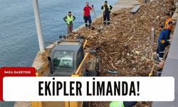 Ekipler limanda görev başında!