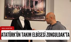 Mustafa Kemal Atatürk'ün takım elbisesi Zonguldak'ta!