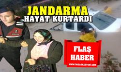 Selde mahsur kalanları 7 saat sonra jandarma kurtardı