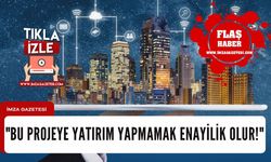 ZTSO Başkanı Metin Demir; "Zonguldak'ta bu projeye yatırım yapmamak enayilik olur!"