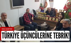 Türkiye üçüncüsü kuaförlere başkan Işık'tan plaket!