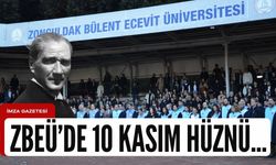ZBEÜ Türkiye Cumhuriyeti'nin kurucusu Gazi Mustafa Kemal Atatürk'ü andı...