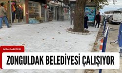 Zonguldak Belediyesi çalışmalara devam ediyor...