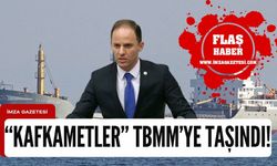 Zonguldak milletvekili Deniz Yavuzyılmaz "Kafkametler Gemisi"ni TBMM'ye taşıdı!