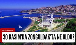 30 Kasım 2023'de Zonguldak'ta neler oldu?