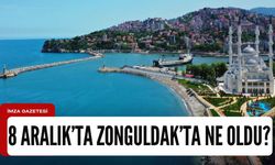 8 Aralık 2023'de Zonguldak'ta neler oldu?