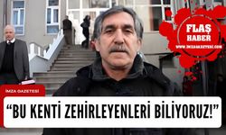 Çetin Yılmaz; "Bu kenti zehirleyenleri biliyoruz!"