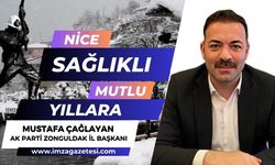 AK Parti Zonguldak İl Başkanı Mustafa Çağlayan Yeni Yıl Mesajı