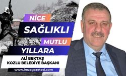 Kozlu Belediye Başkanı Ali Bektaş Yeni Yıl Mesajı...