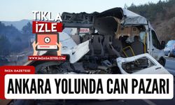 Ankara yolunda feci kaza! Ölü ve yaralılar var