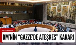BM'nin "Gazze'de acil ateşkes" kararı!