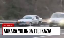 Ankara yolunda kaza! Ekipler sevk edildi