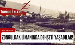 Büyük fırtına Zonguldak'ın Limanına dehşet saçtı! Yıl 1931...