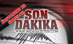 Çankırı'daki deprem Kastamonu'yu etkiledi!