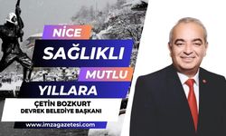 Çetin Bozkurt yeni yıl mesajı...
