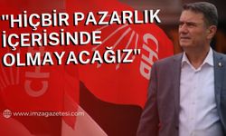 CHP Zonguldak Belediye Başkan Aday Adayı Tahsin Erdem "Hiçbir Pazarlık İçerisinde Olmayacağız"