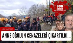 Zonguldak'ta göçük altında kalan anne ve oğlu çıkartıldı...