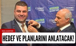 Hedef ve planlarını anlatacak!