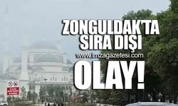 Zonguldak'ta sıra dışı olay! Herkes maske takınca merak arttı!