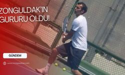 Zonguldak Tenis Deniz Spor Kulübünden Türkiye klasmanında birincilik...