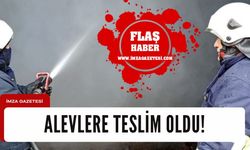 Alevlere teslim oldu!