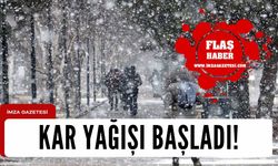 Yüksek kesimlerde kar yağışı başladı!