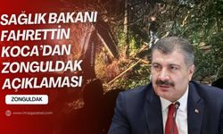 Bakan Fahrettin Koca'dan Zonguldak açıklaması!