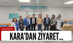 Karabük İl Sağlık Müdürü Op. Dr. İsmail Kara hastanede...