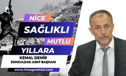 Zonguldak Askf Başkanı Kemal Demir yeni yıl mesajı...