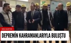 Deniz Yavuzyılmaz madencilerle buluştu!