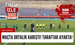 Maçta ortalık karıştı! Taraftar ayağa kalktı!