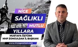 Mhp Zonguldak İl Başkanı Mustafa Öztürk Yeni yıl mesajı...