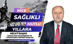 Necati Başar'ın Yeni yıl mesajı...