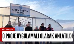 O proje uygulamalı olarak anlatıldı