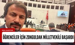 Öğrenciler için Zonguldak Milletvekili başardı!