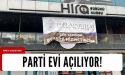 Parti evi açılıyor!