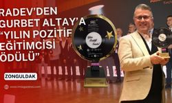 RADEV'den Gurbet Altay'a "Yılın Pozitif Eğitimcisi" ödülü!