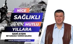 Sami Aydın Yeni yıl mesajı...