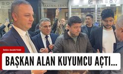 Zonguldak Belediye Başkanı Ömer Selim Alan kuyumcu açtı...