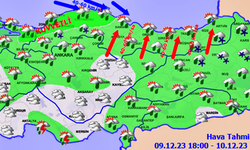 Türkiye geneli meteorolojik görünüm... Bu hafta hava nasıl olacak?