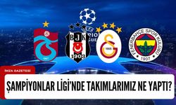 UEFA Şampiyonlar Ligi'nde bir dönem sona erdi! Bu dönem içerisinde Türk takımları ne yaptı?